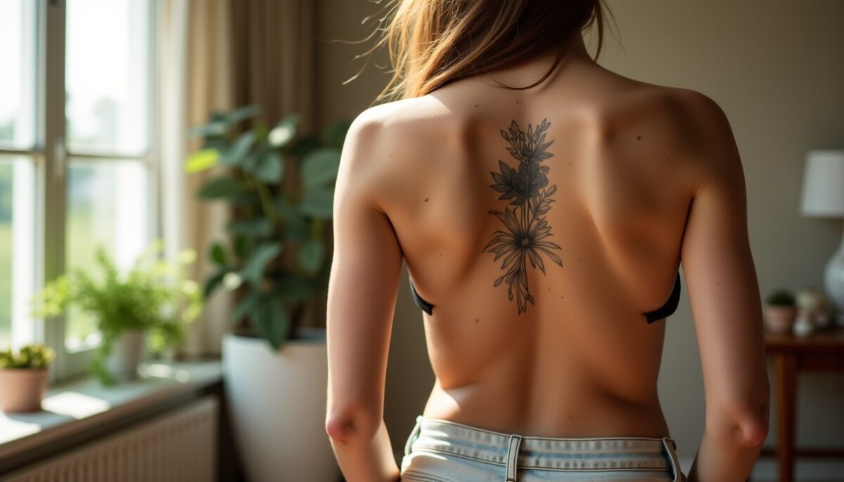 Tatouages sur le bas du dos féminin : styles tendances, symboliques profondes et idées inspirantes